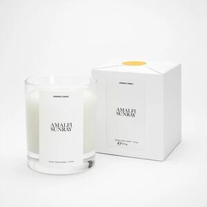 NWT Zara Amalfi Sunray Aromatic Candle - Cream
